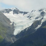 A view of the mountains from above.