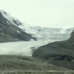 A view of the mountains from across the valley.