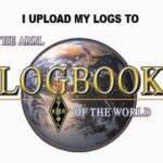 A picture of the logo for the arrl logbook.